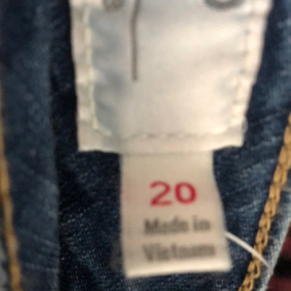 Cut out emblem Denim jeans - Picture 4 of 6